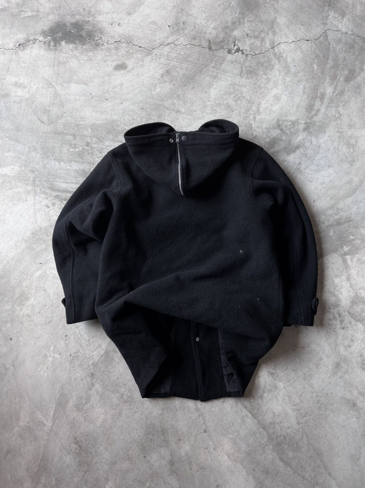 Ralph Lauren tage Ralph Lauren Wool Split Zipper "Snorkel Hood" Jacket Size US XS / EU 42 / 0 - 18 Thumbnail