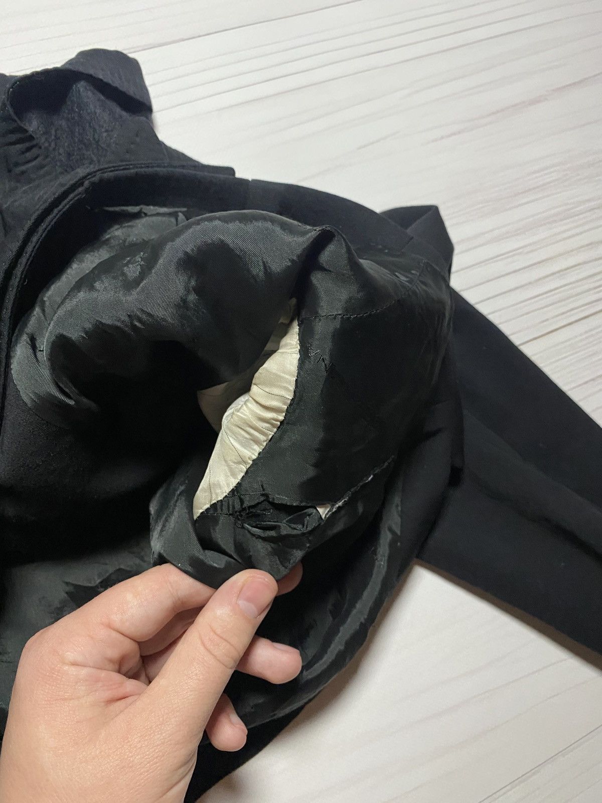 Dolce & Gabbana Dolce & Gabbana Double- breasted cropped black blazer Size L / US 10 / IT 46 - 12 Thumbnail