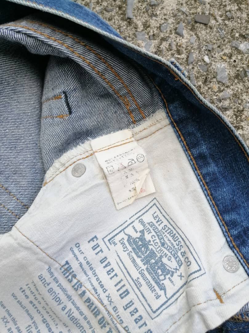 Levi's × Levi's Vintage Clothing Levi's Strauss 501 Big E Selvedge Denim Jeans Size US 28 / EU 44 - 10 Thumbnail