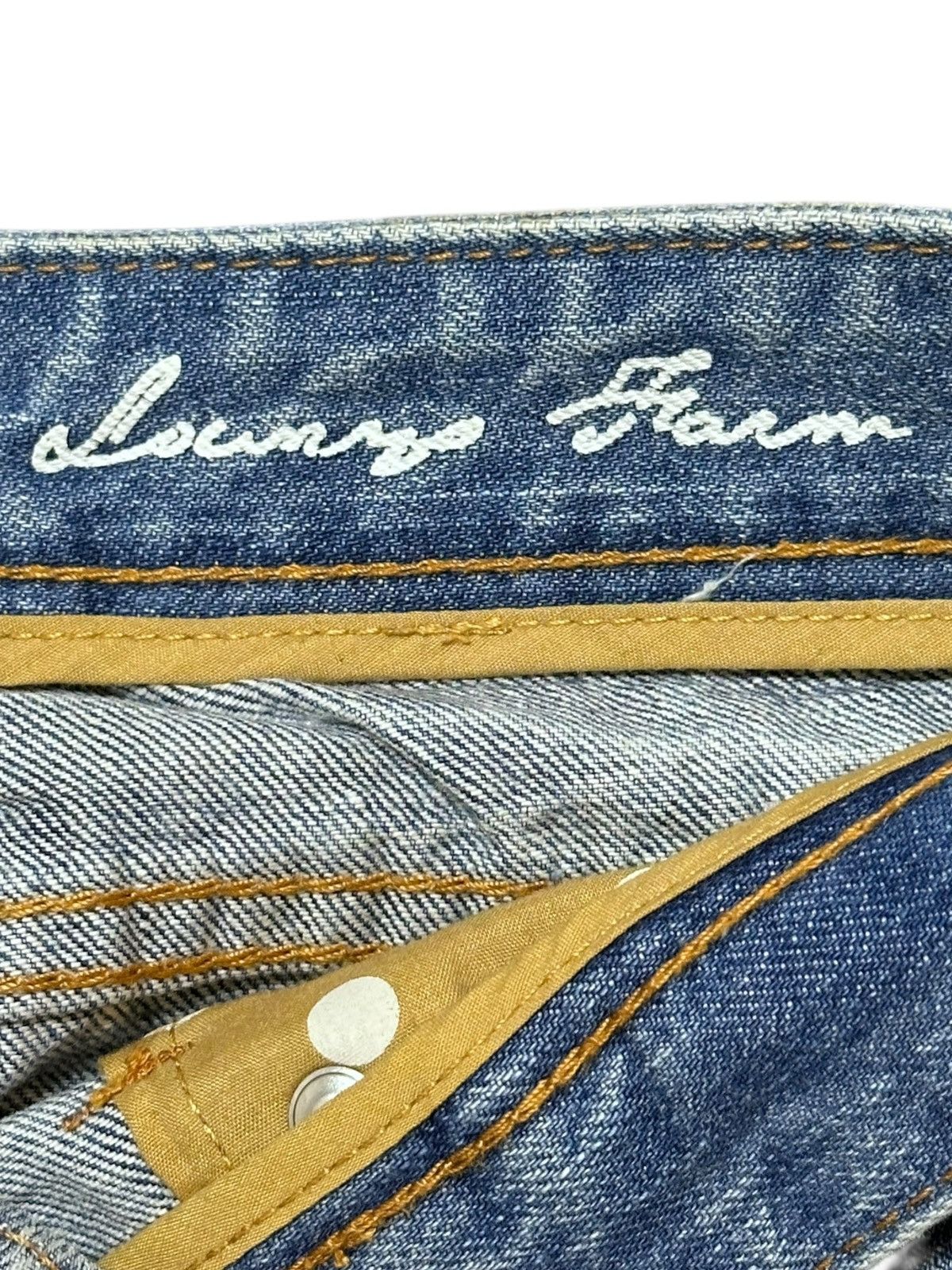 LOWRYS FARM Vintage Lowrys Farm Faded Grunge Slimfit Denim Size US 31 - 7 Thumbnail
