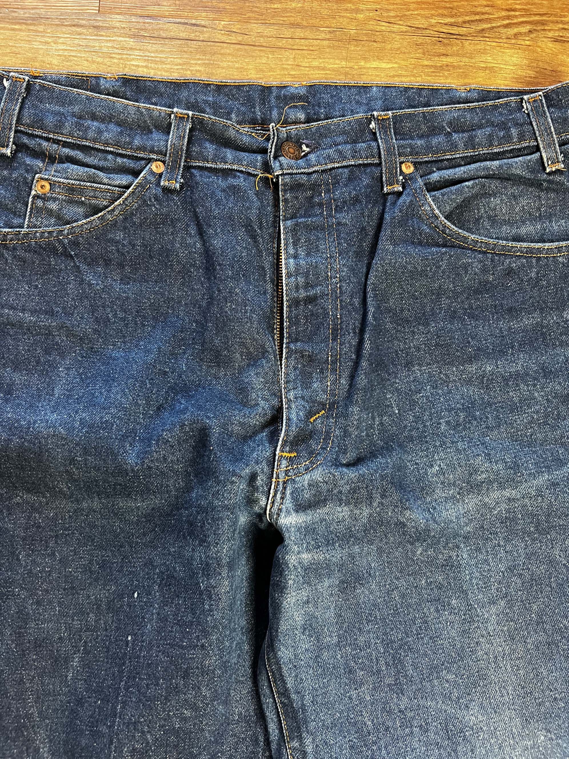 Levi's Vintage Clothing 1970's-1980's Levi's 20517-0217 Boot Cut Orange Tab Jeans Size US 38 / EU 54 - 3 Thumbnail
