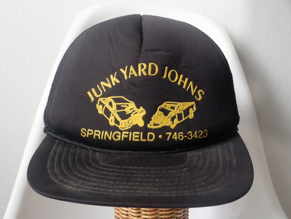 Vintage Junkyard Johns Trucker Cap Size ONE SIZE - 2 Thumbnail