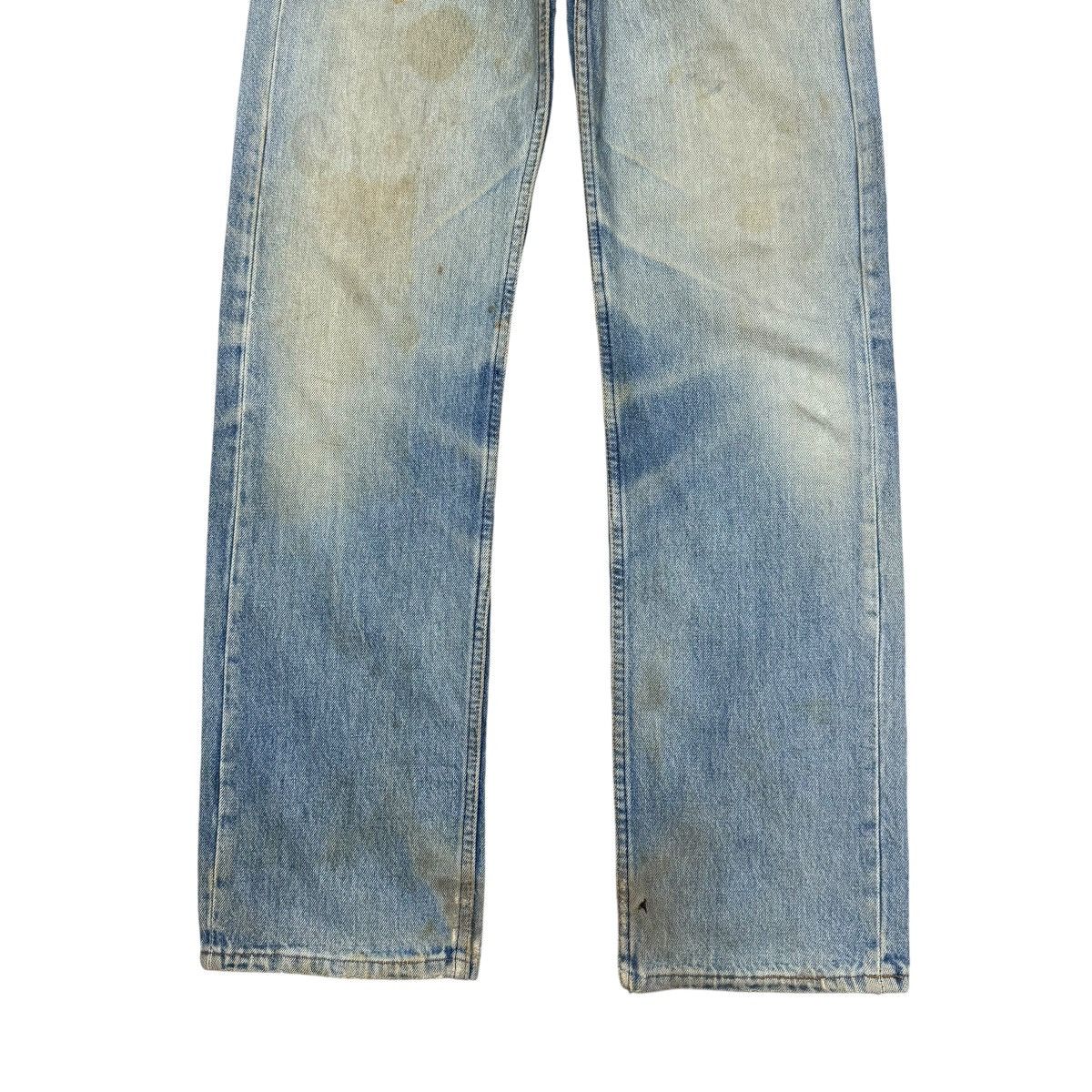 Levi's Vintage 90s Levis 501 Dirty Wash Rusty Jeans Size US 32 / EU 48 - 6 Thumbnail
