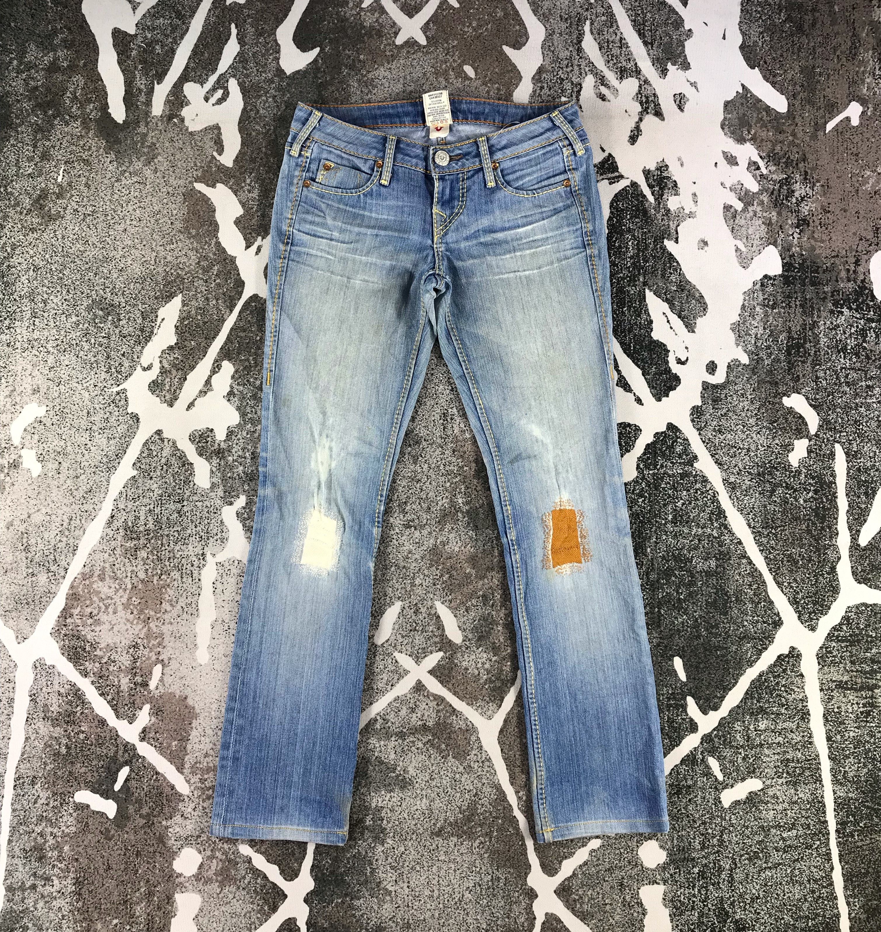 True Religion True Religion Jeans Medium Wash Denim KJ1276 Size 26" / US 2 / IT 38 - 1 Thumbnail