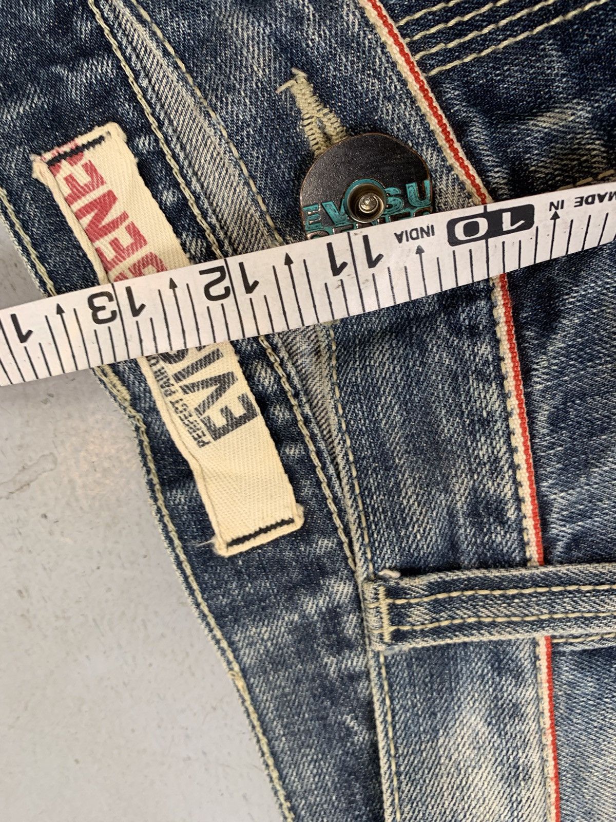 Japanese Brand Vintage Evisu inspired denim Size US 34 / EU 50 - 11 Thumbnail