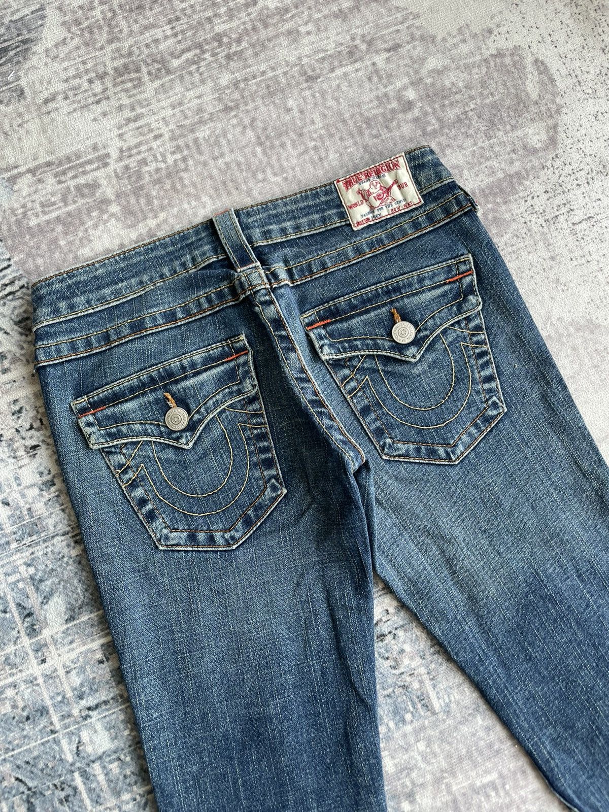 True Religion True Religion Joey Flare Denim Jeans Size US 28 / EU 44 - 4 Thumbnail