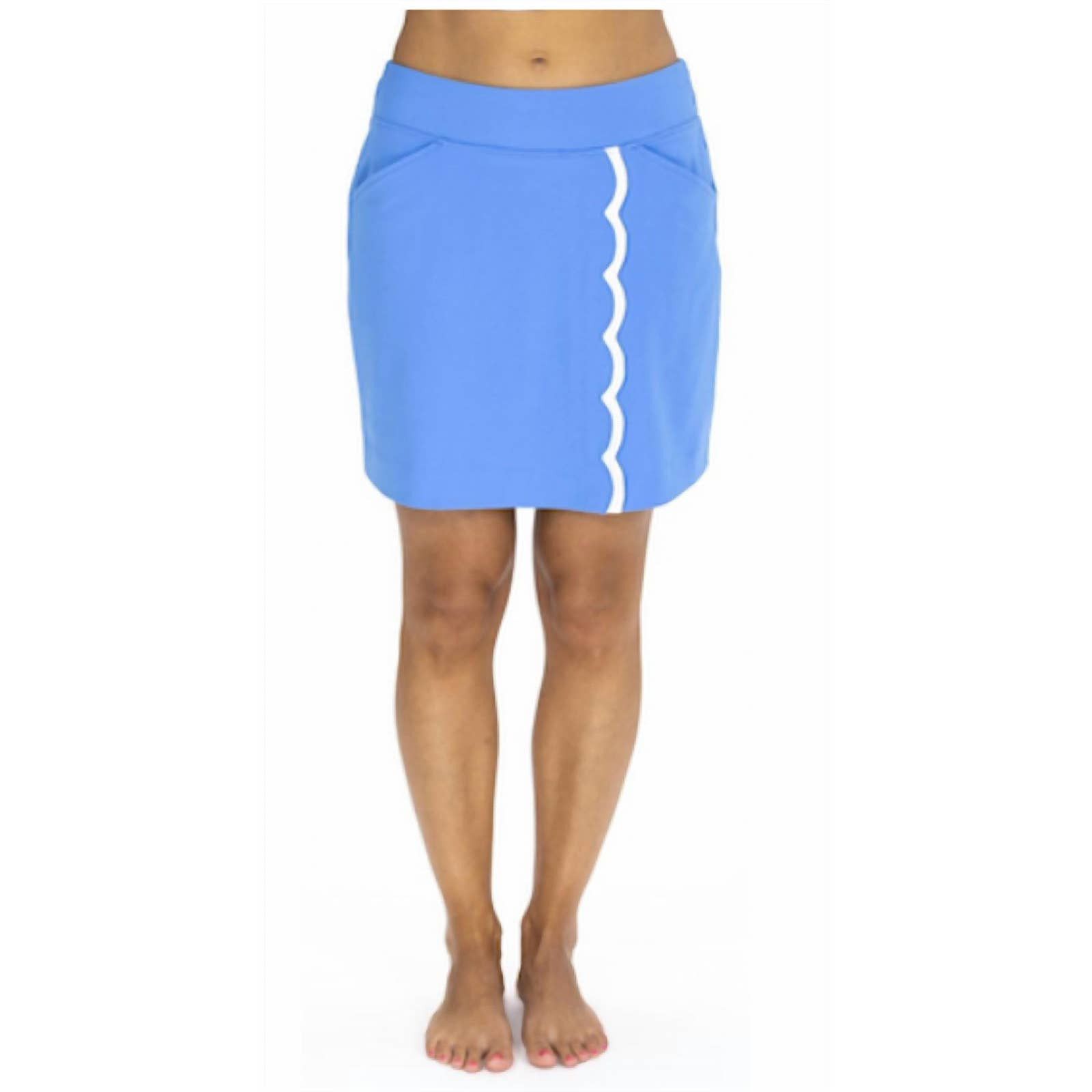Skort Lilly Pulitzer Monica Scallop - Marine Taille 10 | Neuf Avec étiquettes