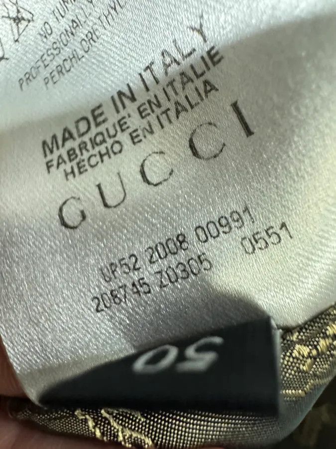 Gucci AW2008 Gucci Officer Beige Utility Cotton Jacket Size US M / EU 48-50 / 2 - 12 Thumbnail