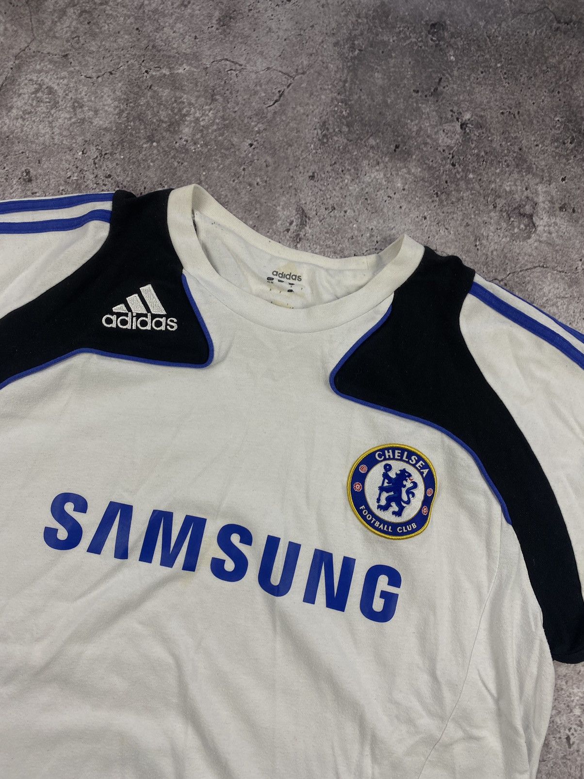Chelsea Soccer Vintage 2008/2009 Adidas Chelsea FC Away Soccer Jersey Size US L / EU 52-54 / 3 - 2 Thumbnail