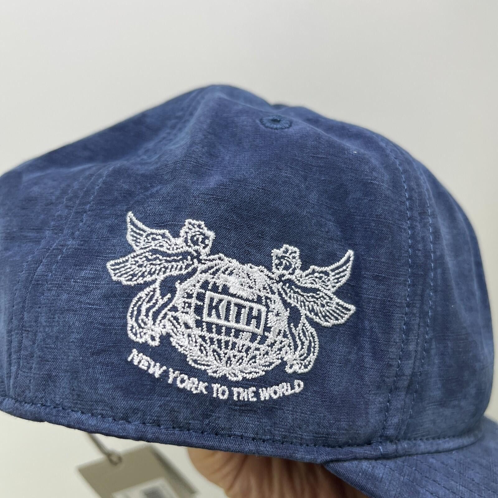 Kith Kith New York Yankees 47 Fitted Hat Large Cupro Linen 7 1/4 Size ONE SIZE - 3 Thumbnail