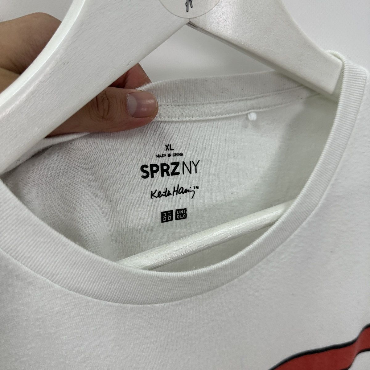 Uniqlo Keith Haring x Uniqlo USA Flag Art tee SPRZ NY y2k hype Rare Size US XL / EU 56 / 4 - 5 Thumbnail