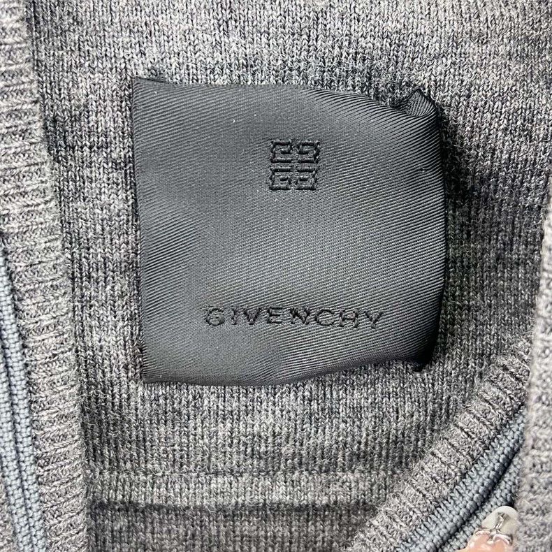 Givenchy Givenchy Grey Wool Bomber Jacket XXL Size Size US XXL / EU 58 / 5 - 3 Thumbnail