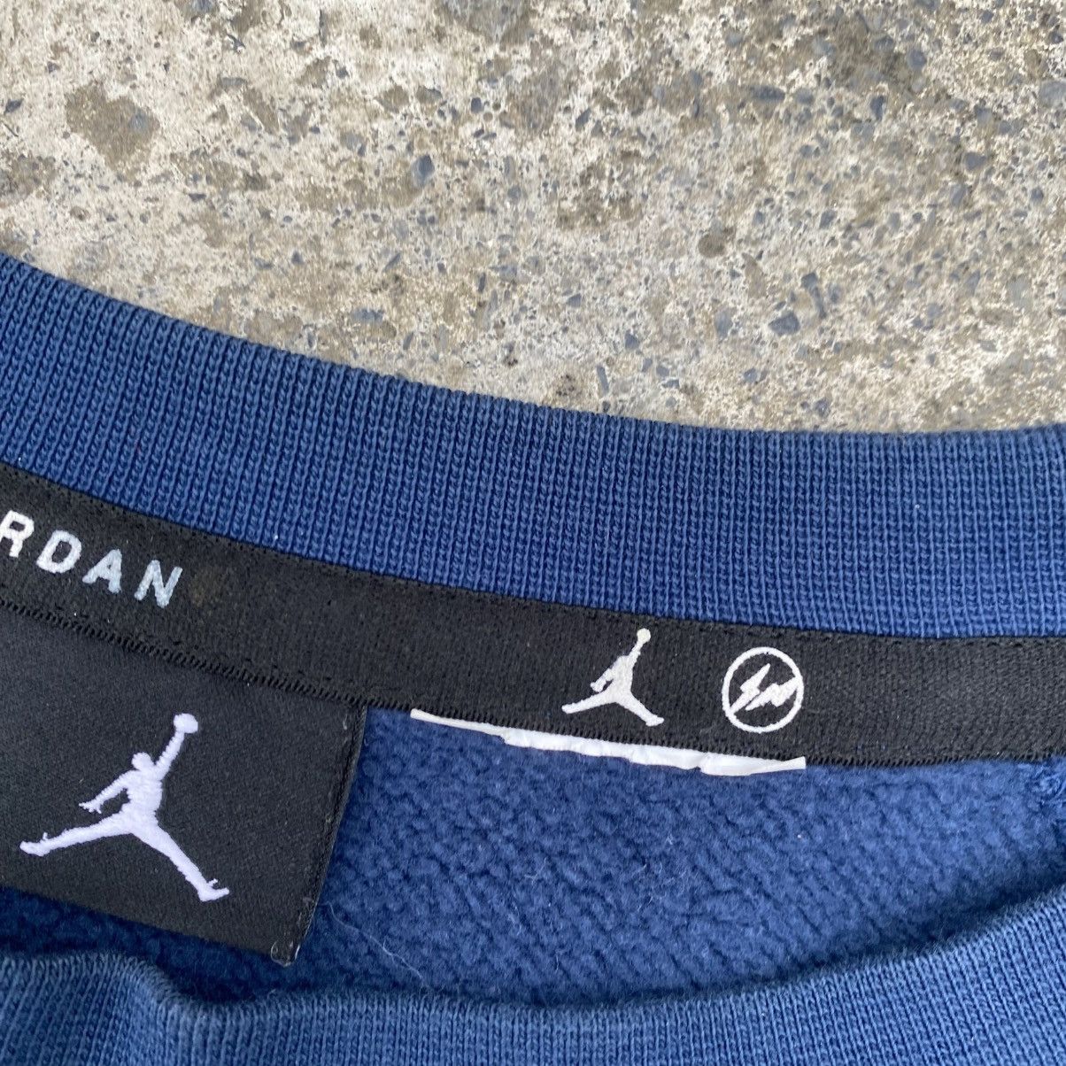 Fragment Design × Jordan Brand Nike Jordan x Fragment Crewneck Size US XXL / EU 58 / 5 - 10 Thumbnail