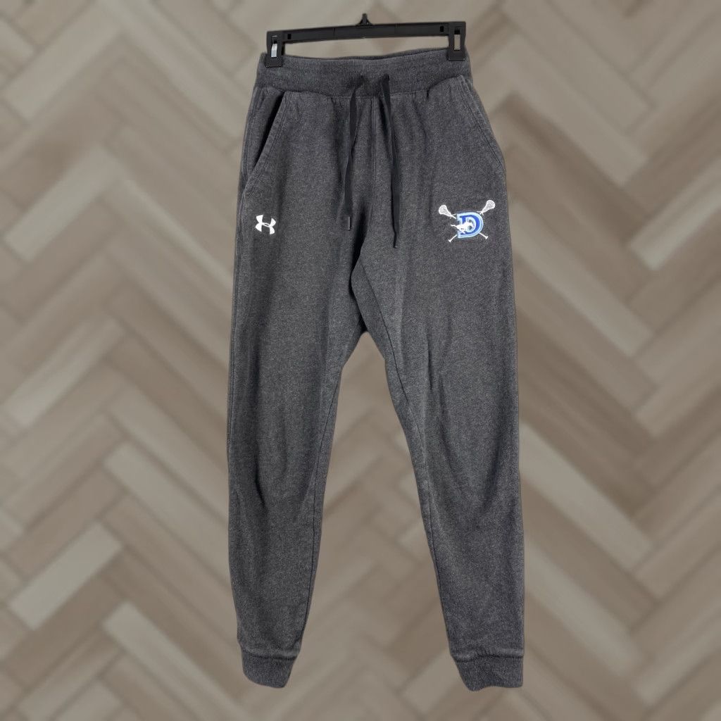 Under Armour Under Armour Sweatpants Men Gray Loose Fit Size S Athletic Inseam 27 in Pants Regular 100% Polyester Size US 29 - 1 Thumbnail