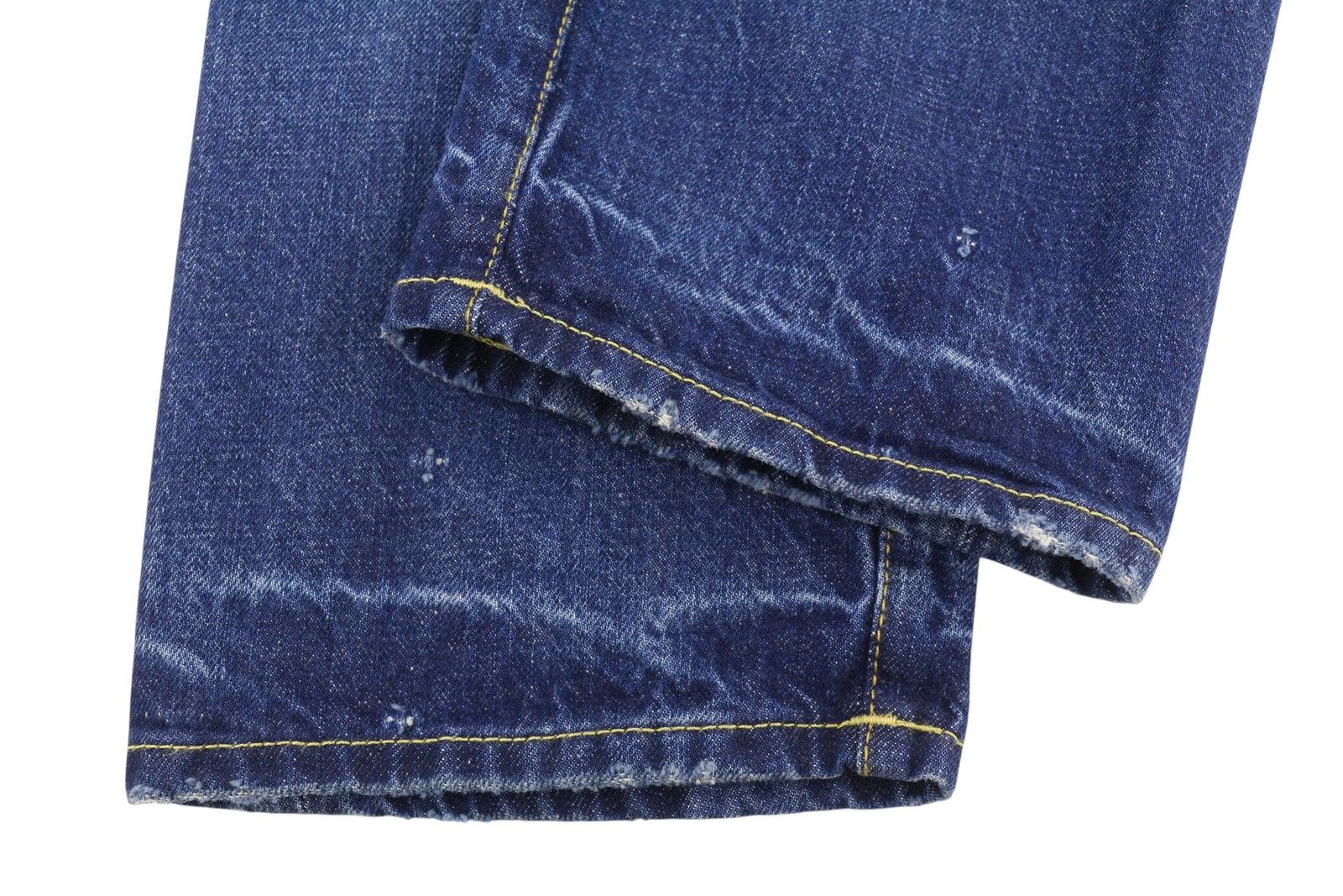 R13 CROSS OVER 24 Oasis Blue Distress 88195 Size 24" / US 00 / IT 34 - 7 Thumbnail