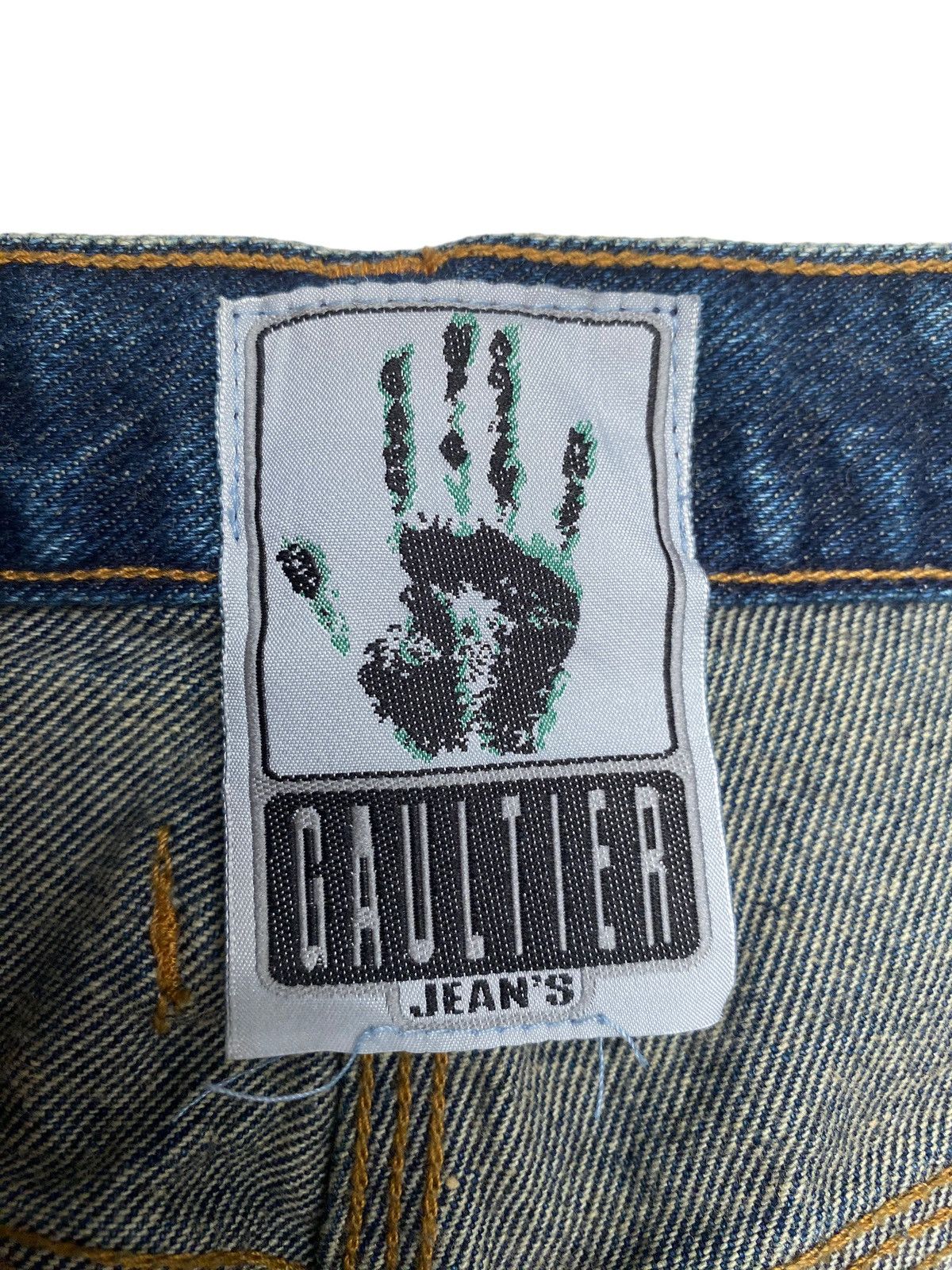 If Six Was Nine × Jean Paul Gaultier Rare Design Vintage Brand Jean Paul Gaultier Denim 1990s Size US 27 - 10 Thumbnail