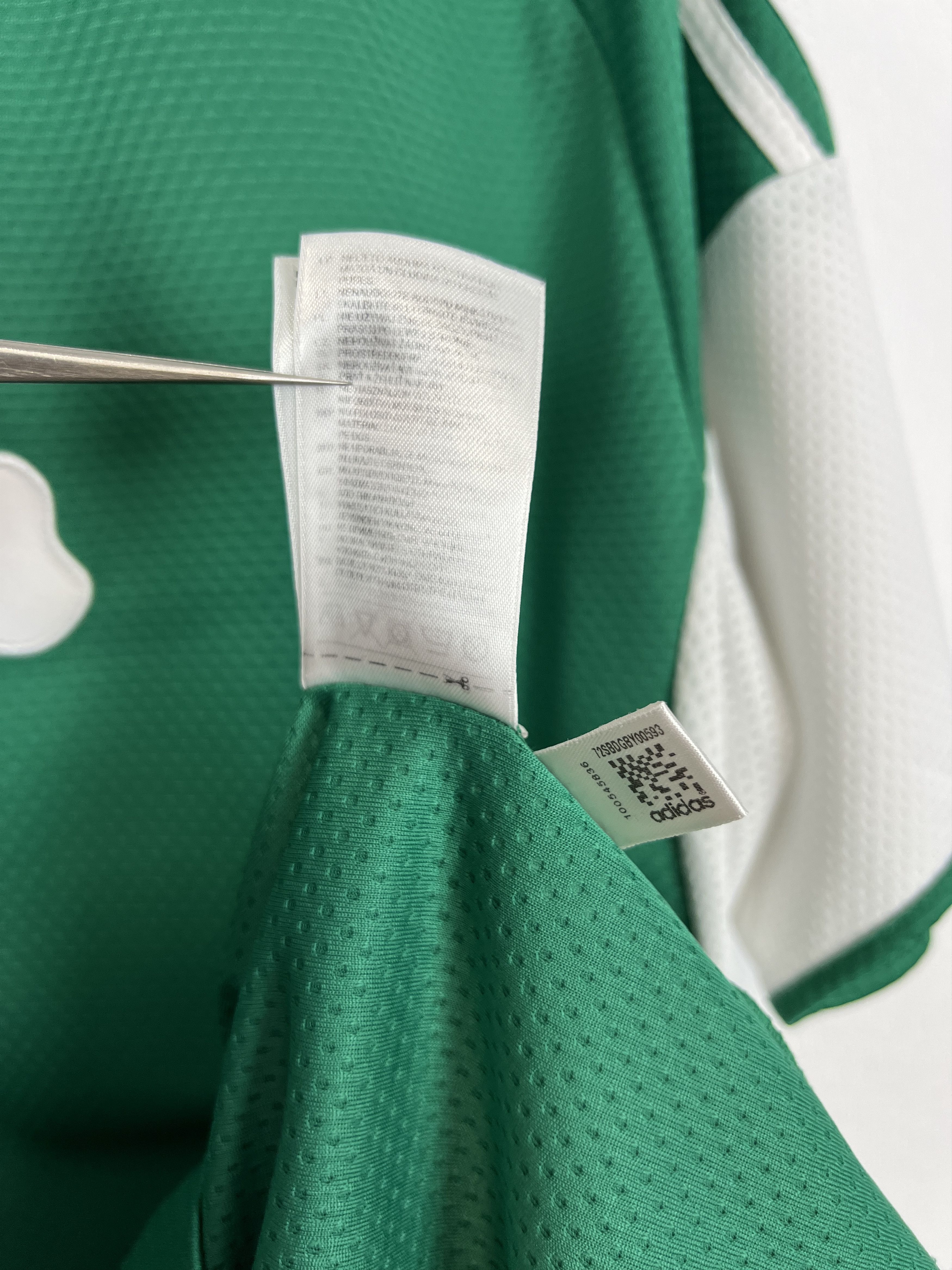 Adidas Panathinaikos football shirt 2009 Soccer Jersey Tee Hype Size US M / EU 48-50 / 2 - 9 Thumbnail