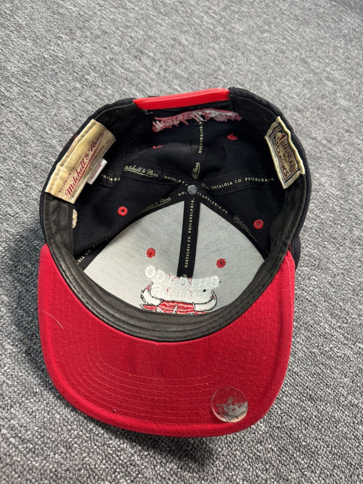 Mitchell & Ness Mitchell & Ness Chicago Bulls Hardwood Classics Cap Size ONE SIZE - 3 Thumbnail