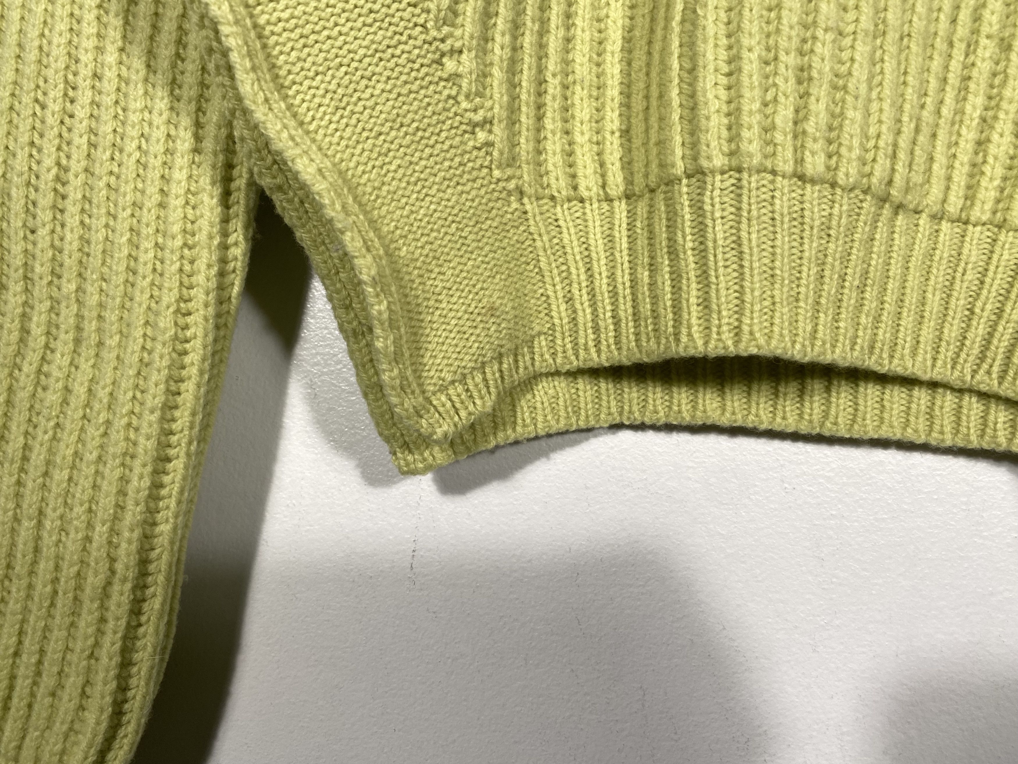 Rick Owens Rick Owens F/W18 Sisyphus Fisherman Knit 62 Lime Size XS / US 0-2 / IT 36-38 - 3 Thumbnail