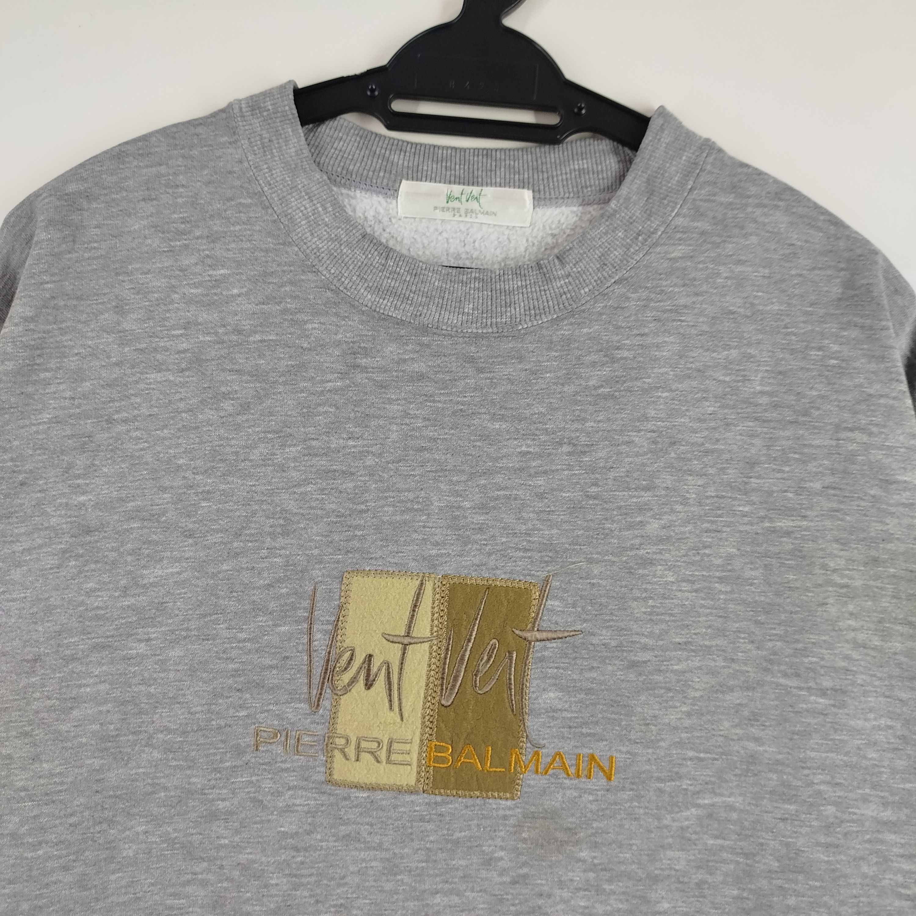 Pierre Balmain Pierre Balmain Vent Vert Embroidery Spell Out Logo Size US L / EU 52-54 / 3 - 2 Thumbnail