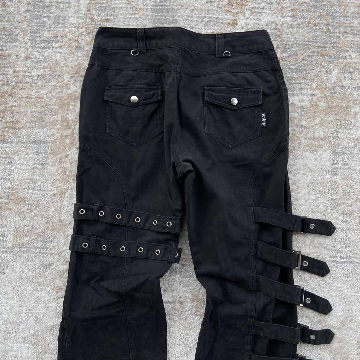 Japanese Brand × Seditionaries Japanese Deorart Gothic Punk Bondage Flared Pants Size US 29 - 6 Thumbnail