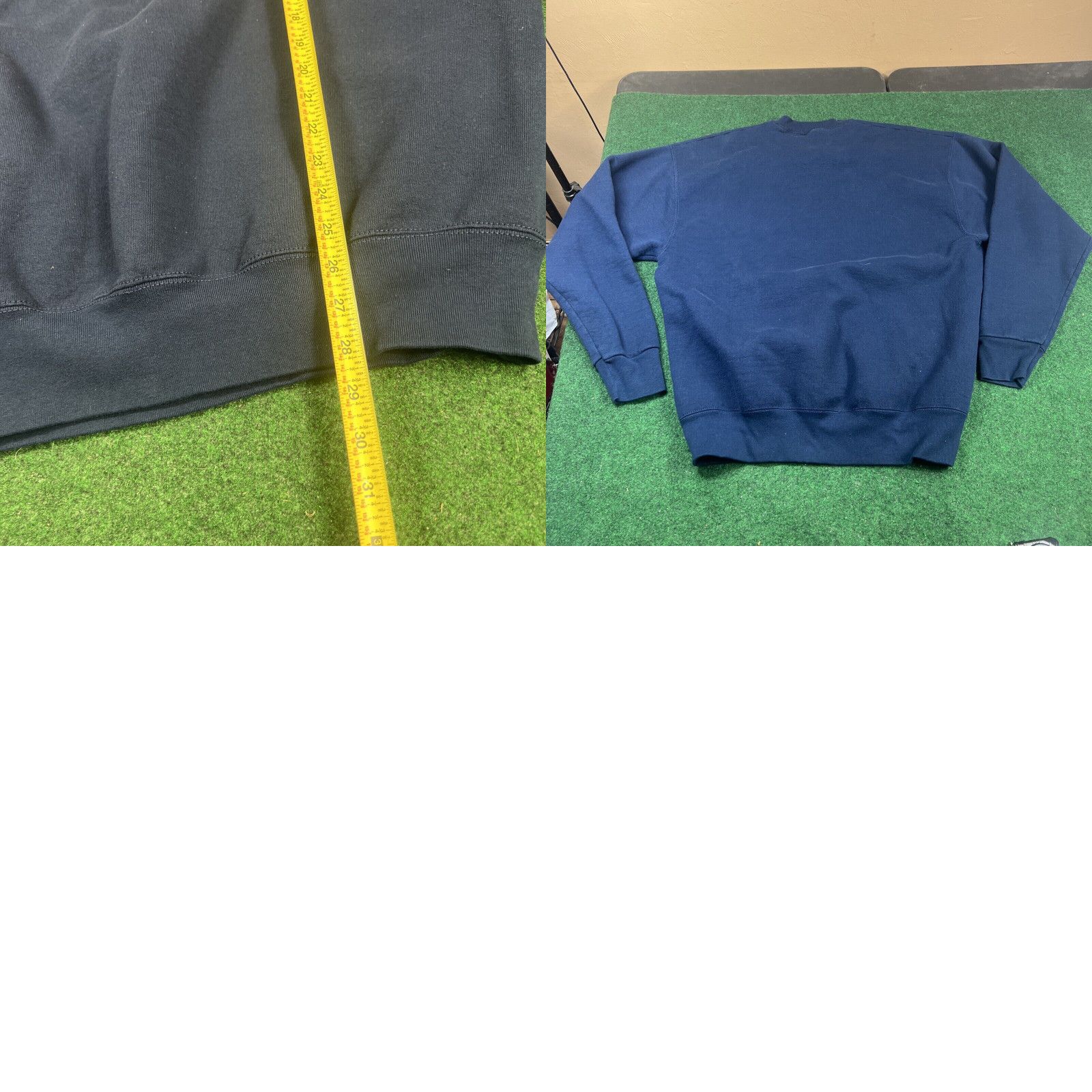 Vintage Vtg Sweatshirt Mens XL Blank Blue Crewneck Members Mark Size US XL / EU 56 / 4 - 8 Thumbnail