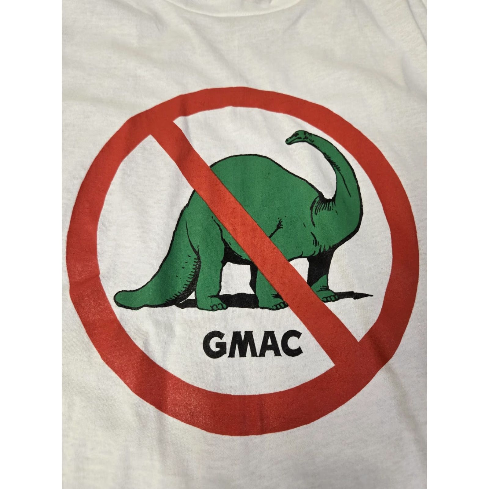 Vintage VINTAGE Screen Stars Dinosaur Shirt Mens M White 90s Funny Graphic No GMAC Size US M / EU 48-50 / 2 - 2 Thumbnail