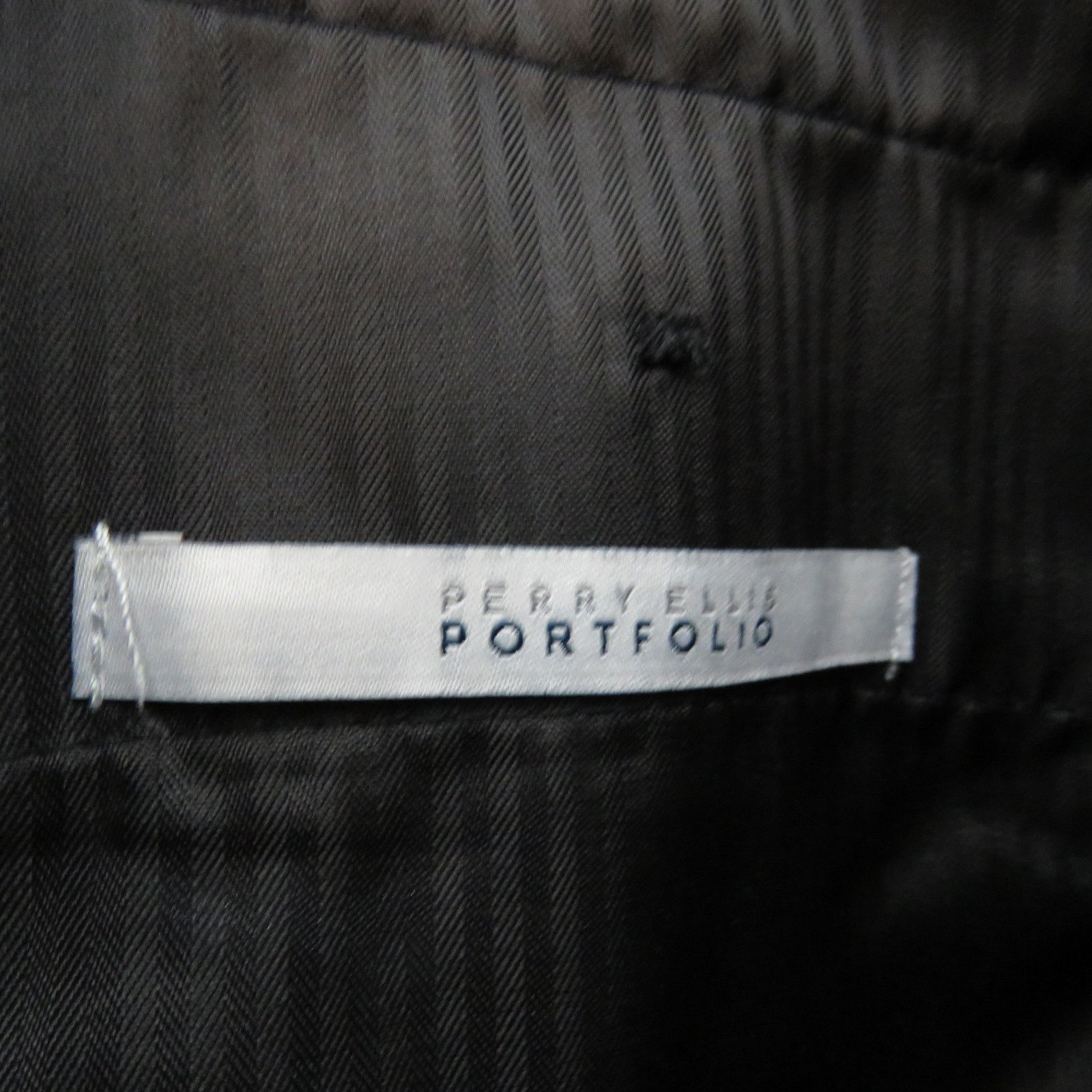 Perry Ellis Perry Ellis Portfolio Black Suit Pants Dress Pants 36x32 Size US 36 / EU 52 - 5 Thumbnail