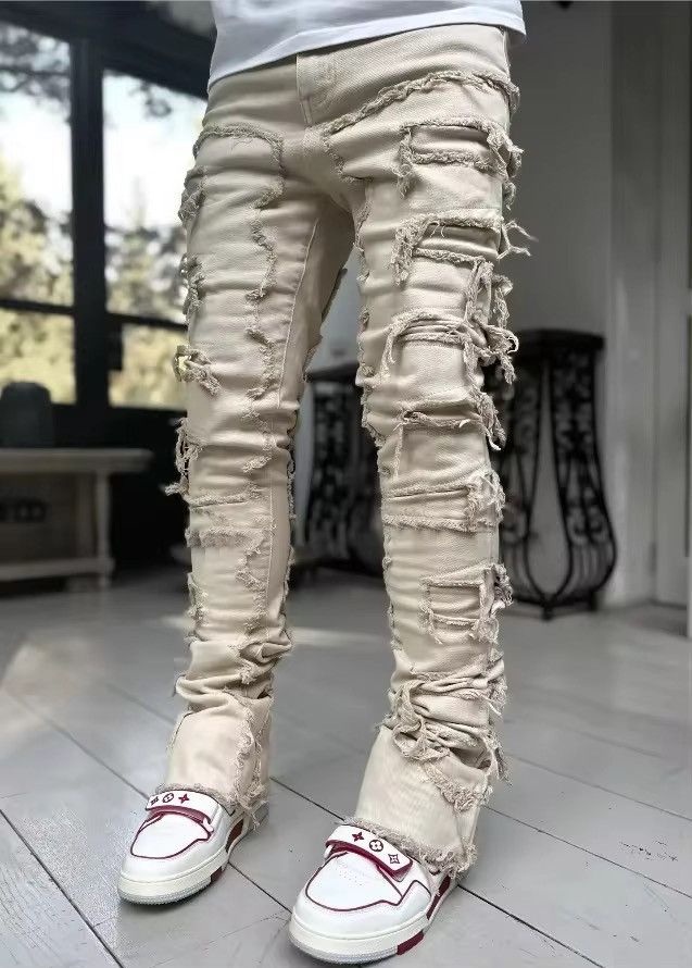 Other Y2K Streetwear Ripped Jeans Size US 32 / EU 48 - 2 Thumbnail