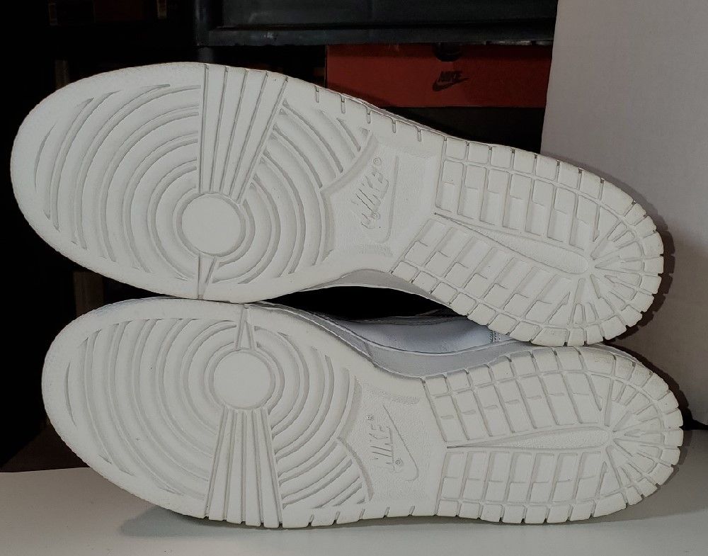 Nike Dunk High White-White 2005 Size 10.5 Size US 10.5 / EU 43-44 - 5 Thumbnail