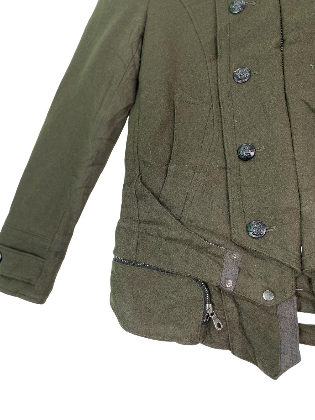PPFM Vtg 90s PPFM japan military inspired design coat jacket Size US M / EU 48-50 / 2 - 4 Thumbnail