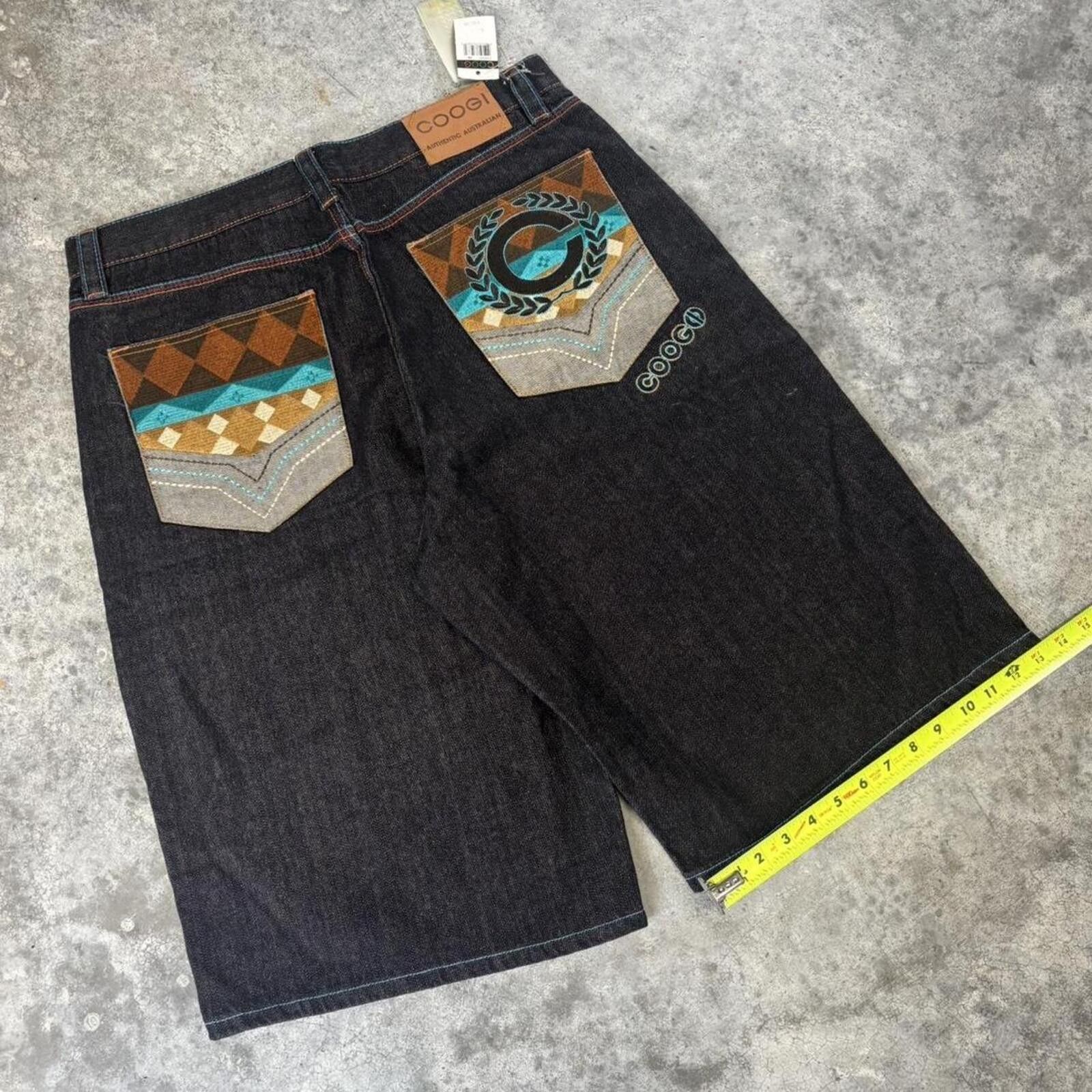 Coogi Coogi Y2K Wide Leg Baggy Gothic Grunge Jorts Size US 36 / EU 52 - 2 Thumbnail