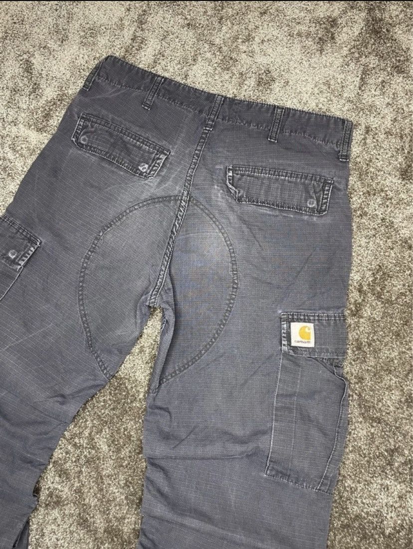 Carhartt Wip Vintage Carhartt WIP Regular Cargo Pants Ripstop Navy W30L32 Size US 32 / EU 48 - 10 Thumbnail