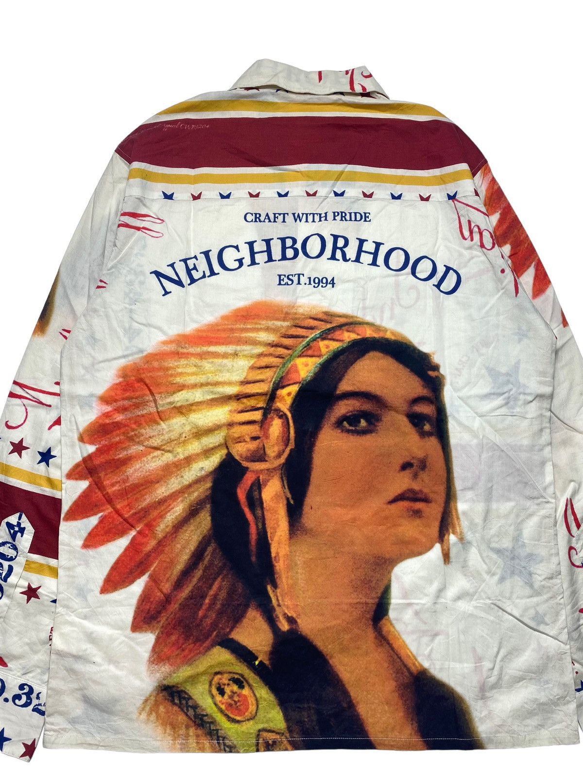 Hysteric Glamour 2000s Neighborhood - Indian Girl Button Shirt Size US M / EU 48-50 / 2 - 17 Thumbnail