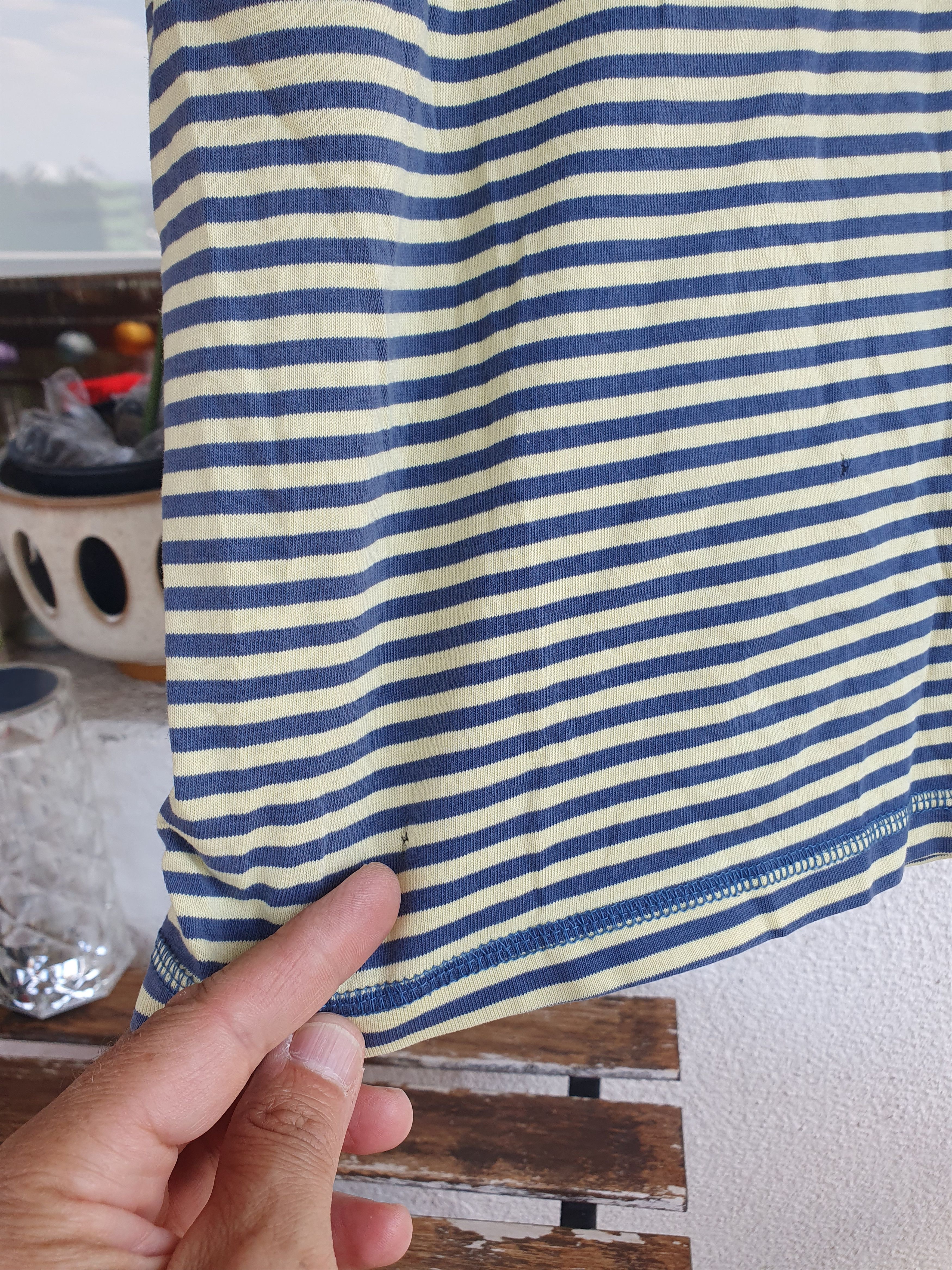 Chevignon Chevignon Striped Pocket Slim t-shirt sz L/M? Size US M / EU 48-50 / 2 - 6 Thumbnail