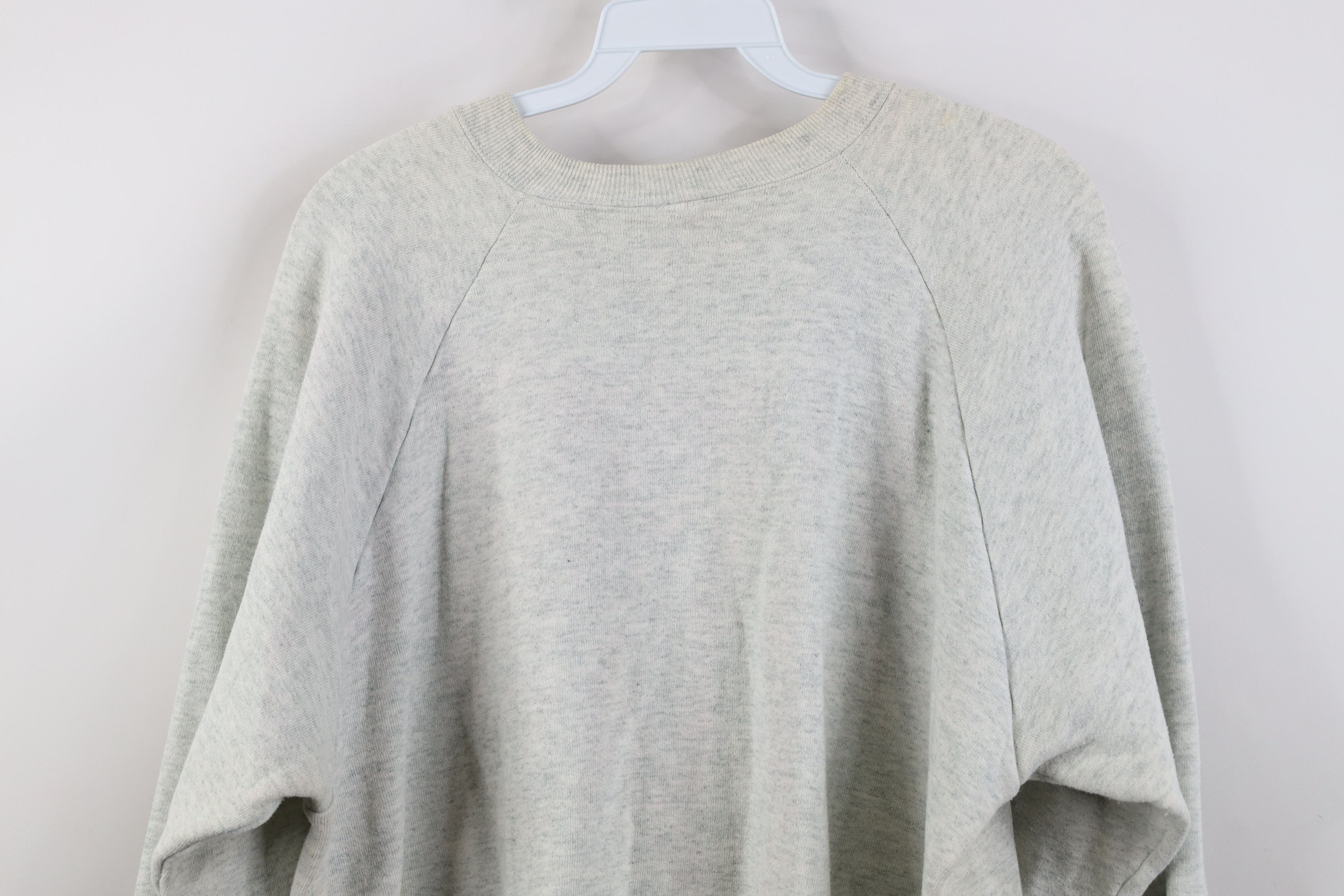 Vintage Vintage 90s Streetwear Love Easter Bunny Sweatshirt Gray USA Size XL / US 12-14 / IT 48-50 - 12 Thumbnail