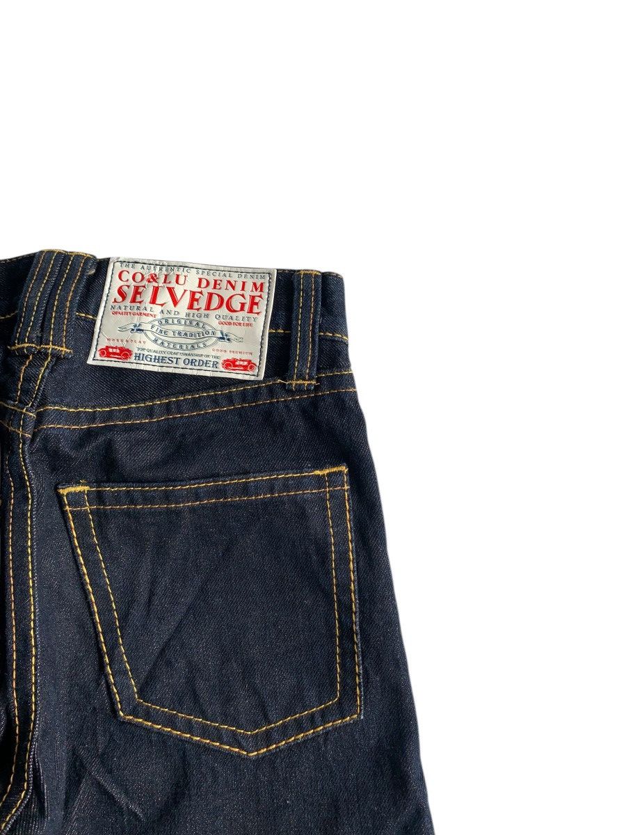 Japanese Brand CO AND LU SELVEDGE STREETWEAR DENIM Size US 26 / EU 42 - 16 Thumbnail