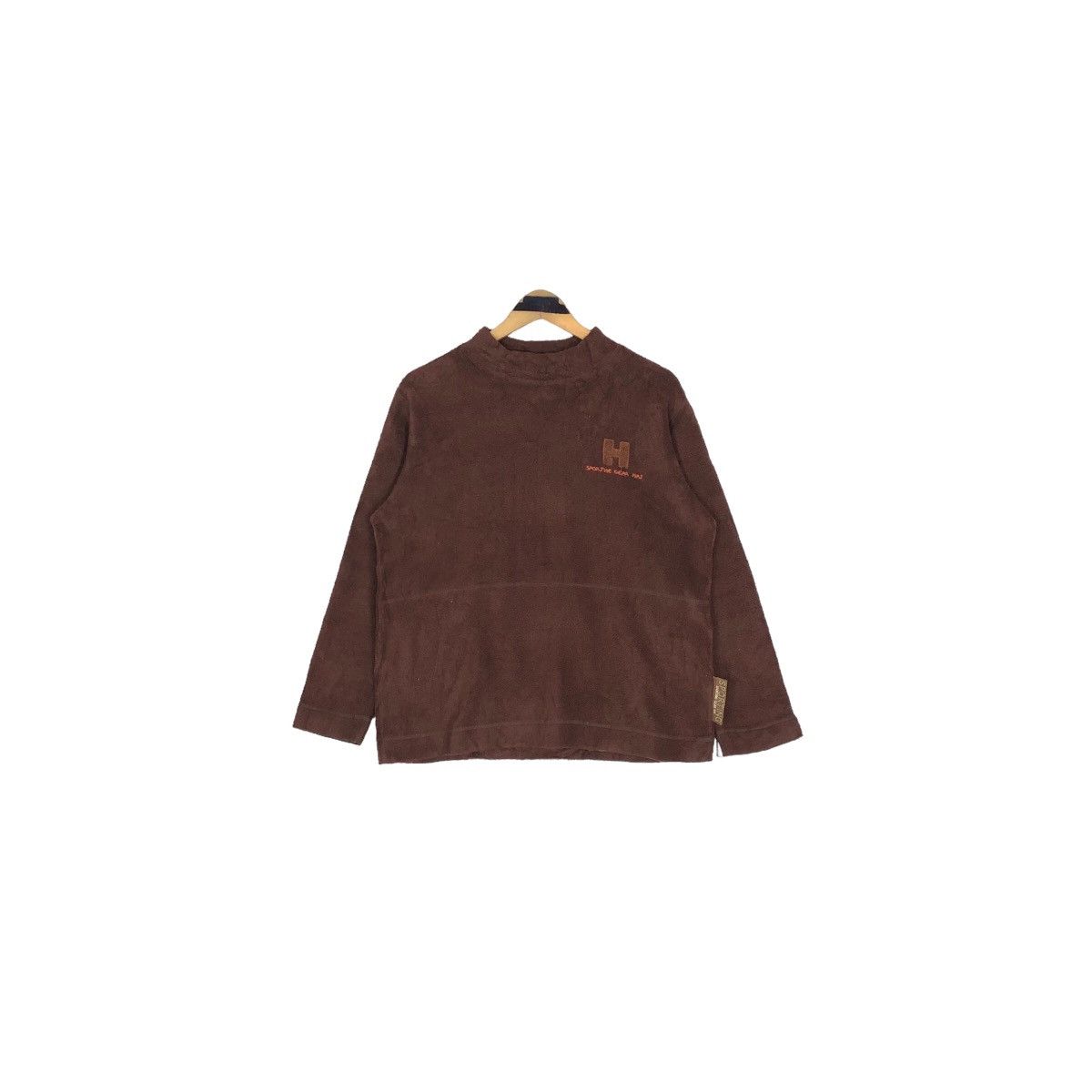 Hai Sporting Gear Vintage 90s Hai Sporting Gear Issey Miyake Fleece Sweater Size M / US 6-8 / IT 42-44 - 2 Thumbnail