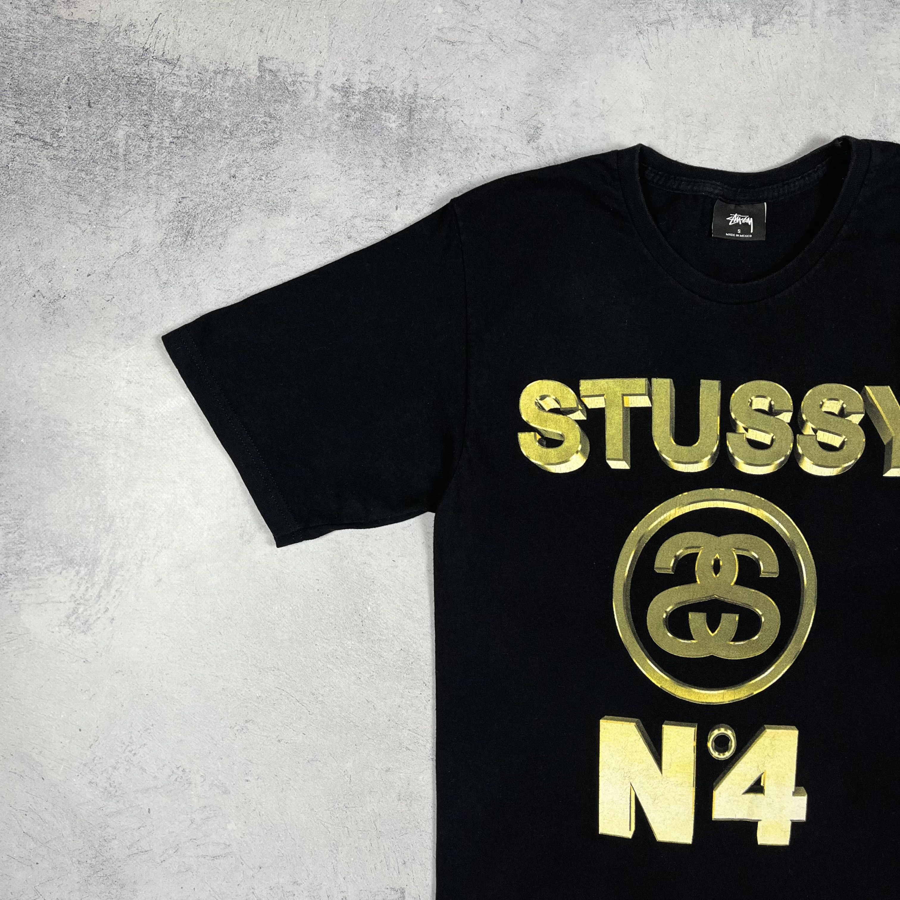 Stussy Vintage Stussy Y2K Big Logo T Shirt 00’s Size US S / EU 44-46 / 1 - 5 Thumbnail