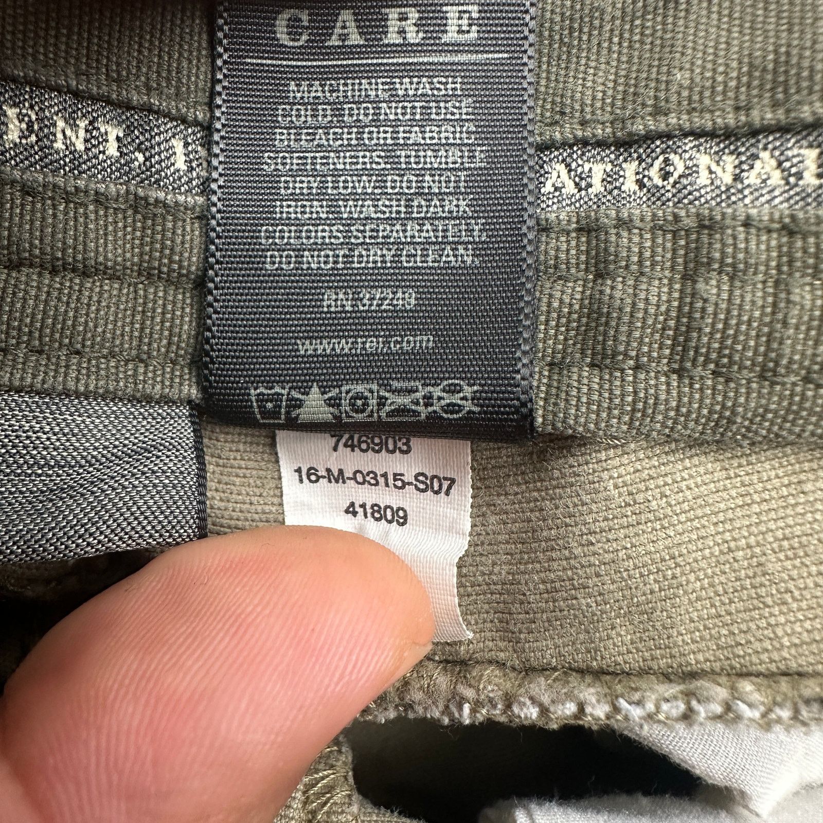 Rei REI Co-op Trailmade Convertible Shorts Pants Cargo Men 34x32 Size US 34 / EU 50 - 7 Thumbnail