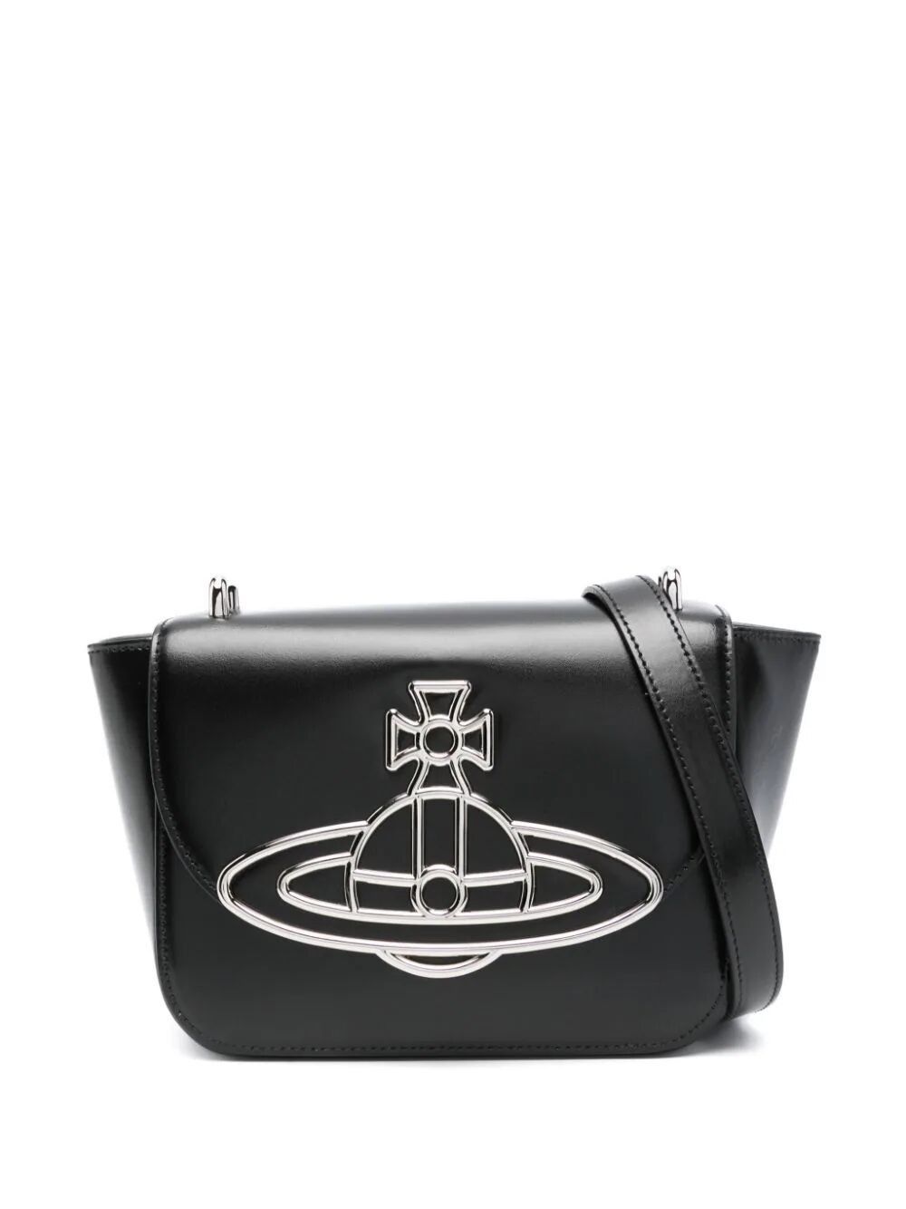 image of Vivienne Westwood Linda Crossbody Bag in Black, Women's
