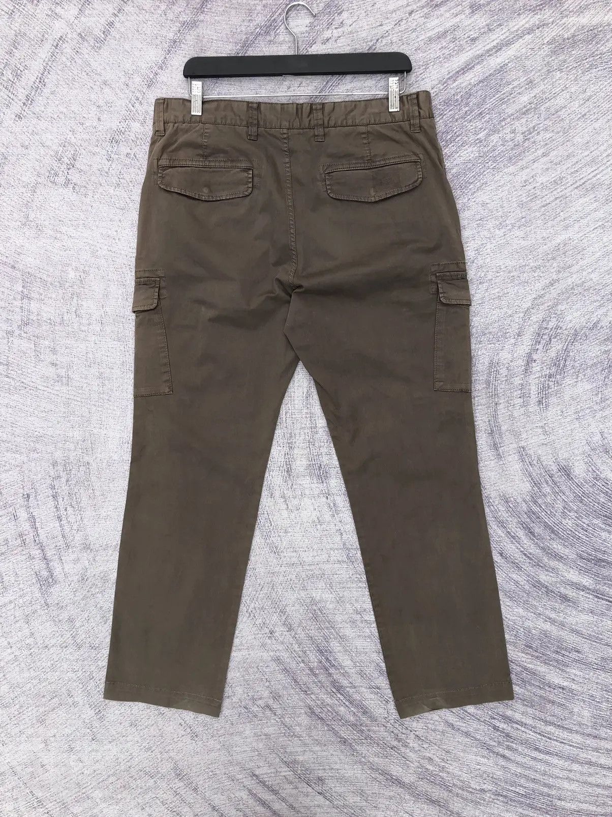 Designer × Japanese Brand Japanesebrand Uniqlo Faded Olive Multipocket W35xL40 Size US 35 - 9 Thumbnail