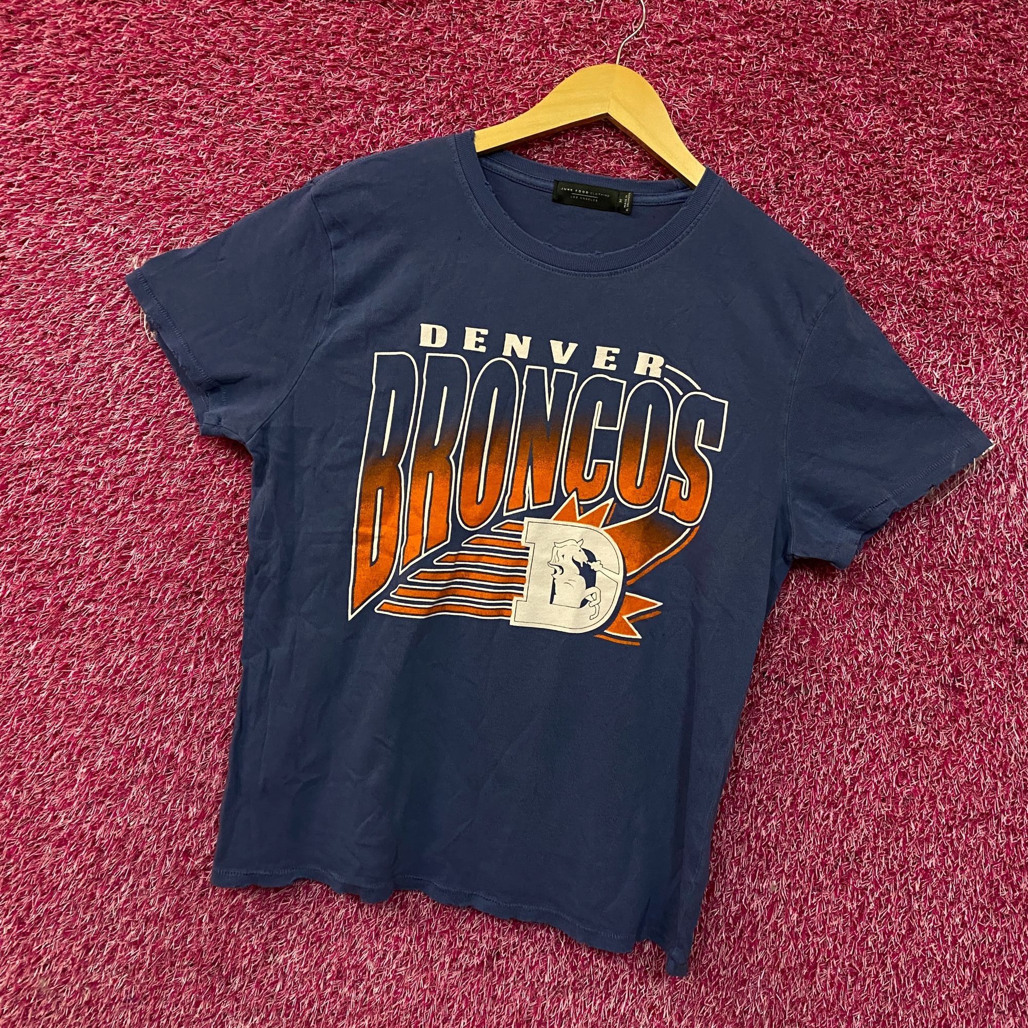 Junk Food Junk Food Clothing NFL Denver Broncos Chrome Retro Style T-S Size US M / EU 48-50 / 2 - 3 Thumbnail