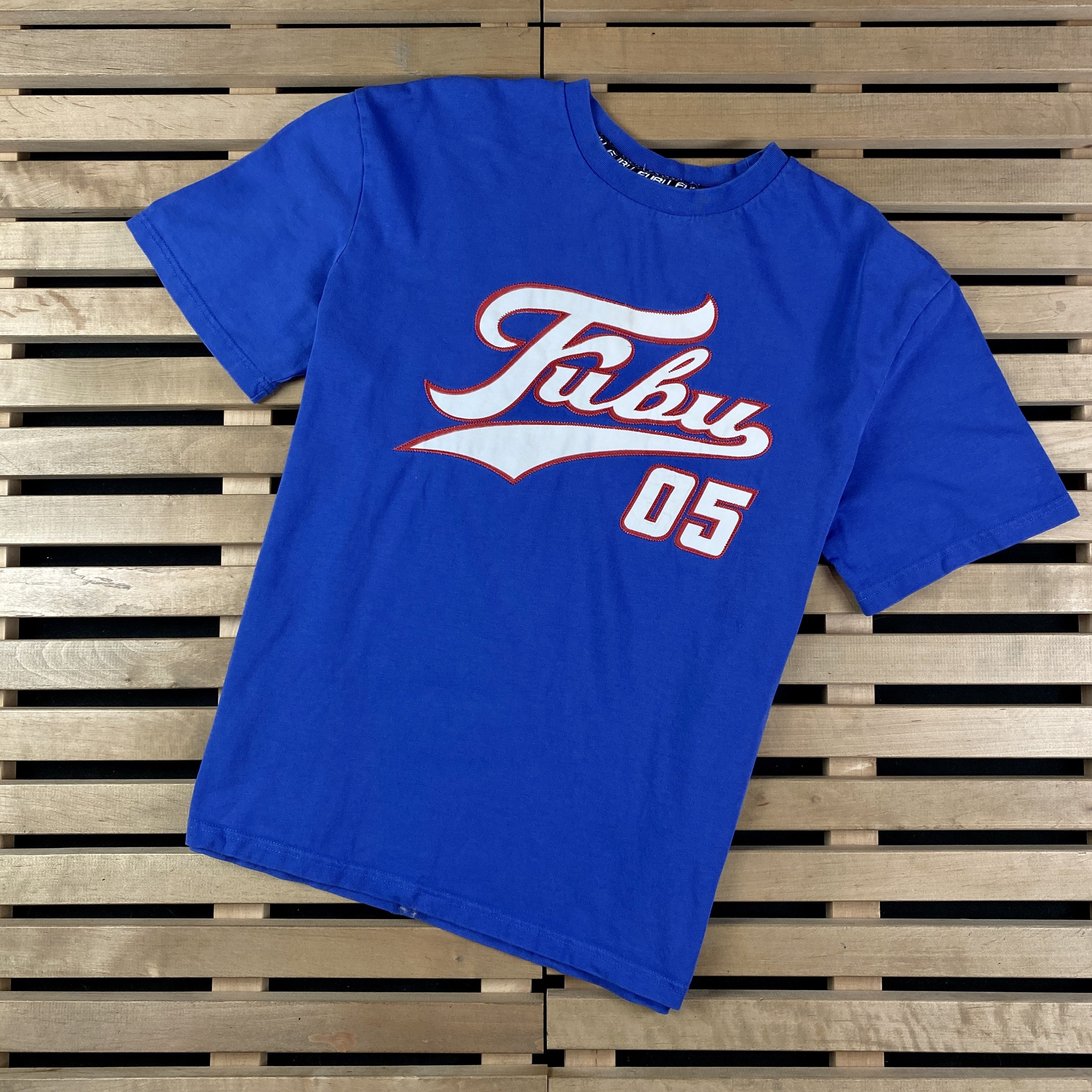 Fubu Mens Short Sleeve T-Shirt Fubu Big Logo Size S Cotton Size US S / EU 44-46 / 1 - 1 Thumbnail