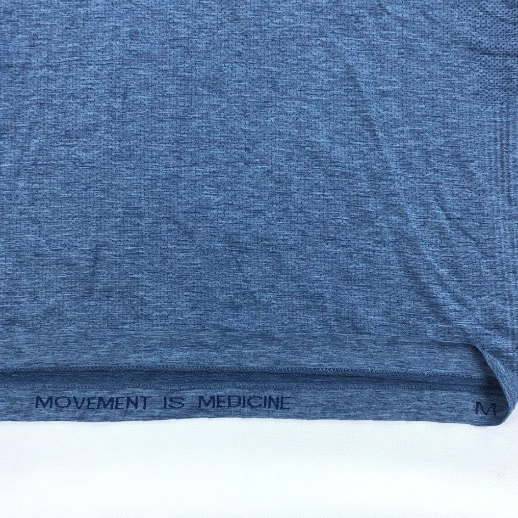 Lululemon Lululemon Polo Shirt Men's M Blue Heather Short Sleeve Size US M / EU 48-50 / 2 - 6 Thumbnail