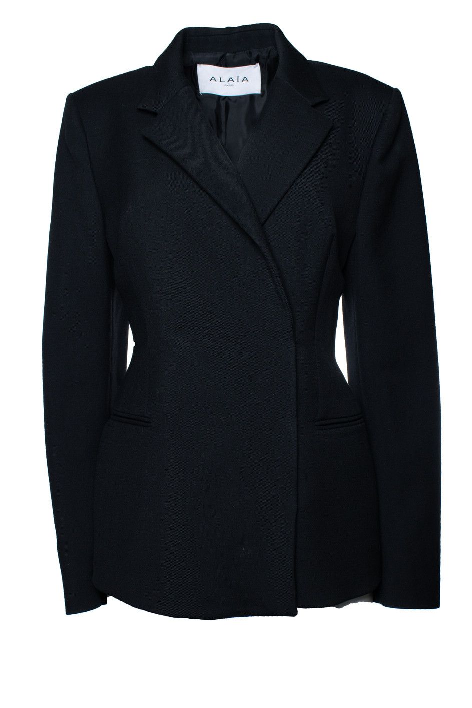 Alaia Alaia, single breasted blazer in black Size M / US 6-8 / IT 42-44 - 1 Thumbnail