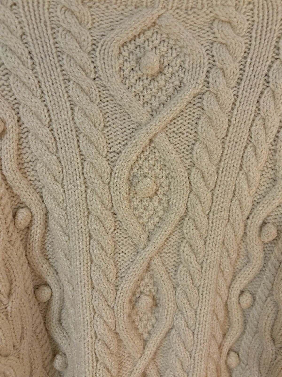 Issey Miyake Issey Miyake Textured Cable Knit Sweater Size XS / US 0-2 / IT 36-38 - 6 Thumbnail