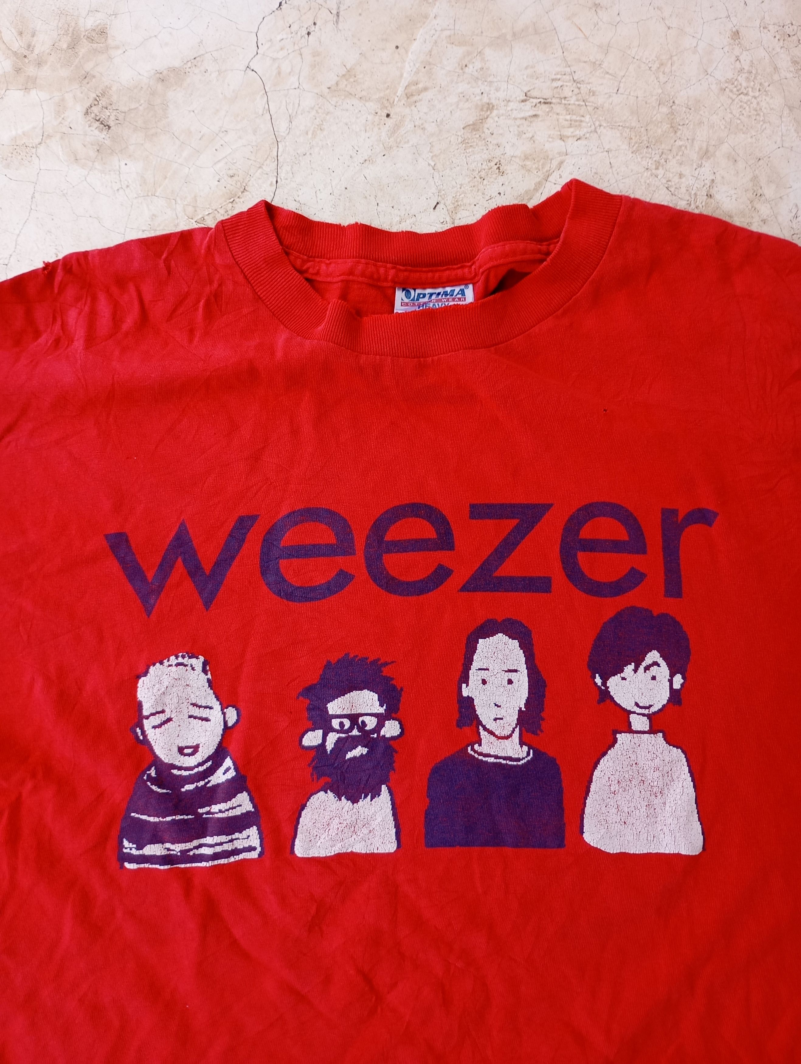 Vintage Vintage 2000s Weezer Band T shirt Size US L / EU 52-54 / 3 - 2 Thumbnail