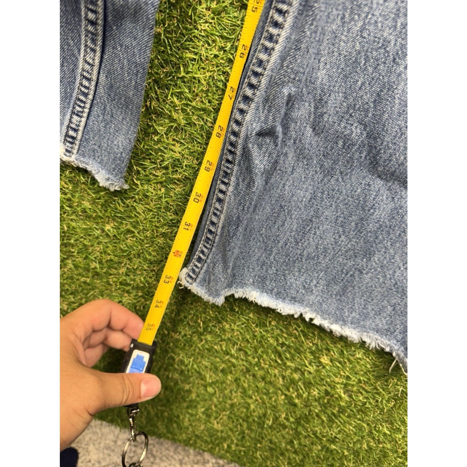 Vintage VINTAGE Levi's SilverTab Jeans Mens 34x33 Oversized Fit Light Wash Baggy Y2K Levi's Silvertab Size US 34 / EU 50 - 6 Thumbnail