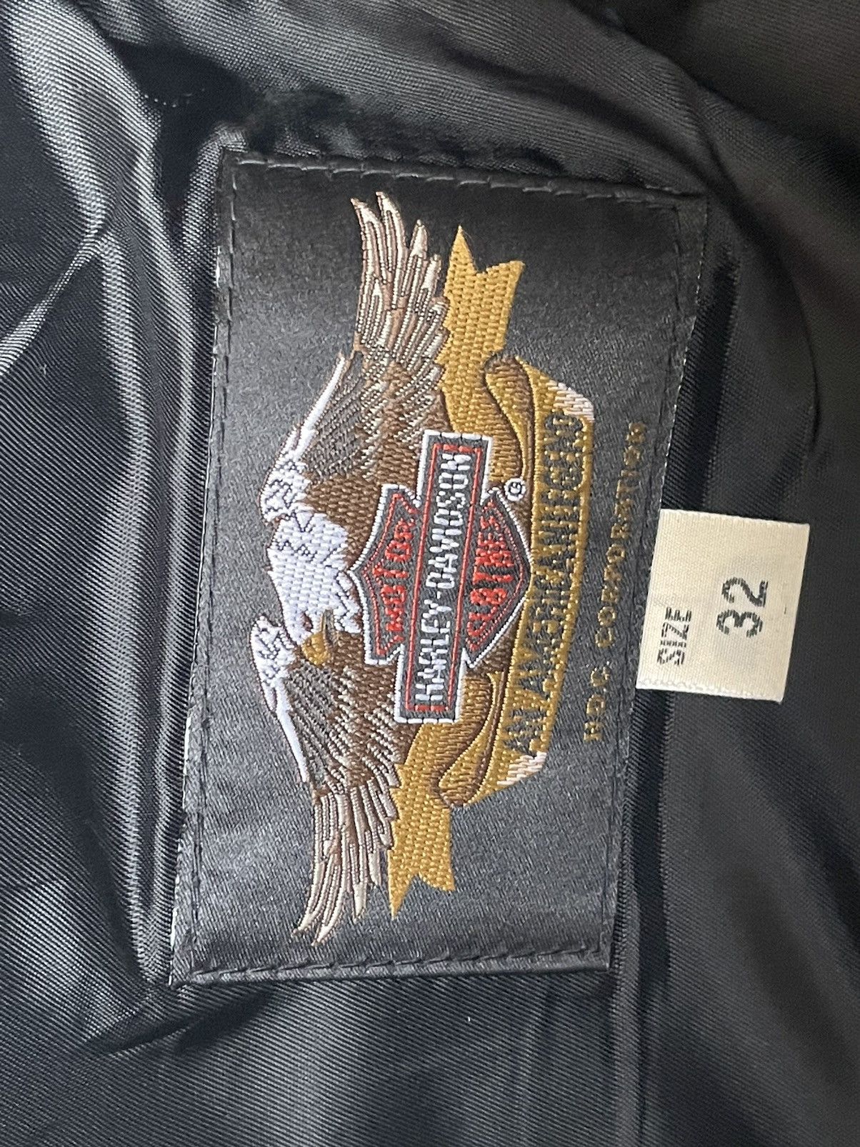 Harley Davidson Vintage Harley Davidson Leather Pant Size US 31 - 13 Thumbnail